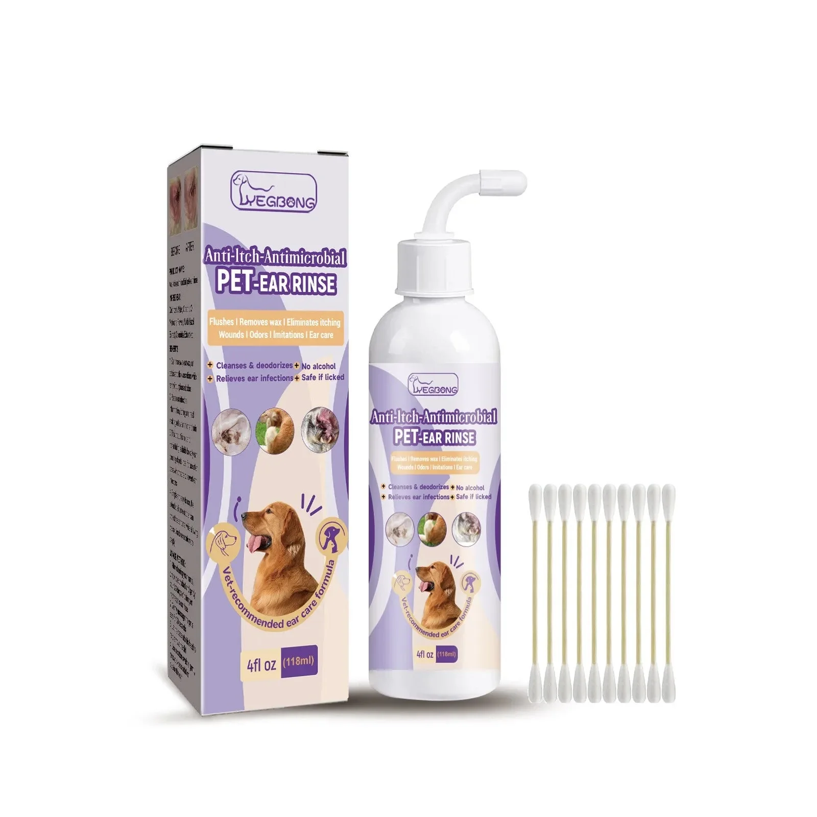 ClearEar Remedy Infection Treatment for Dogs & Cats - Image 5