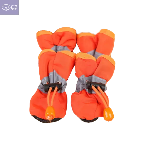 4pcs/set Waterproof Pet Dog Shoes - Image 14