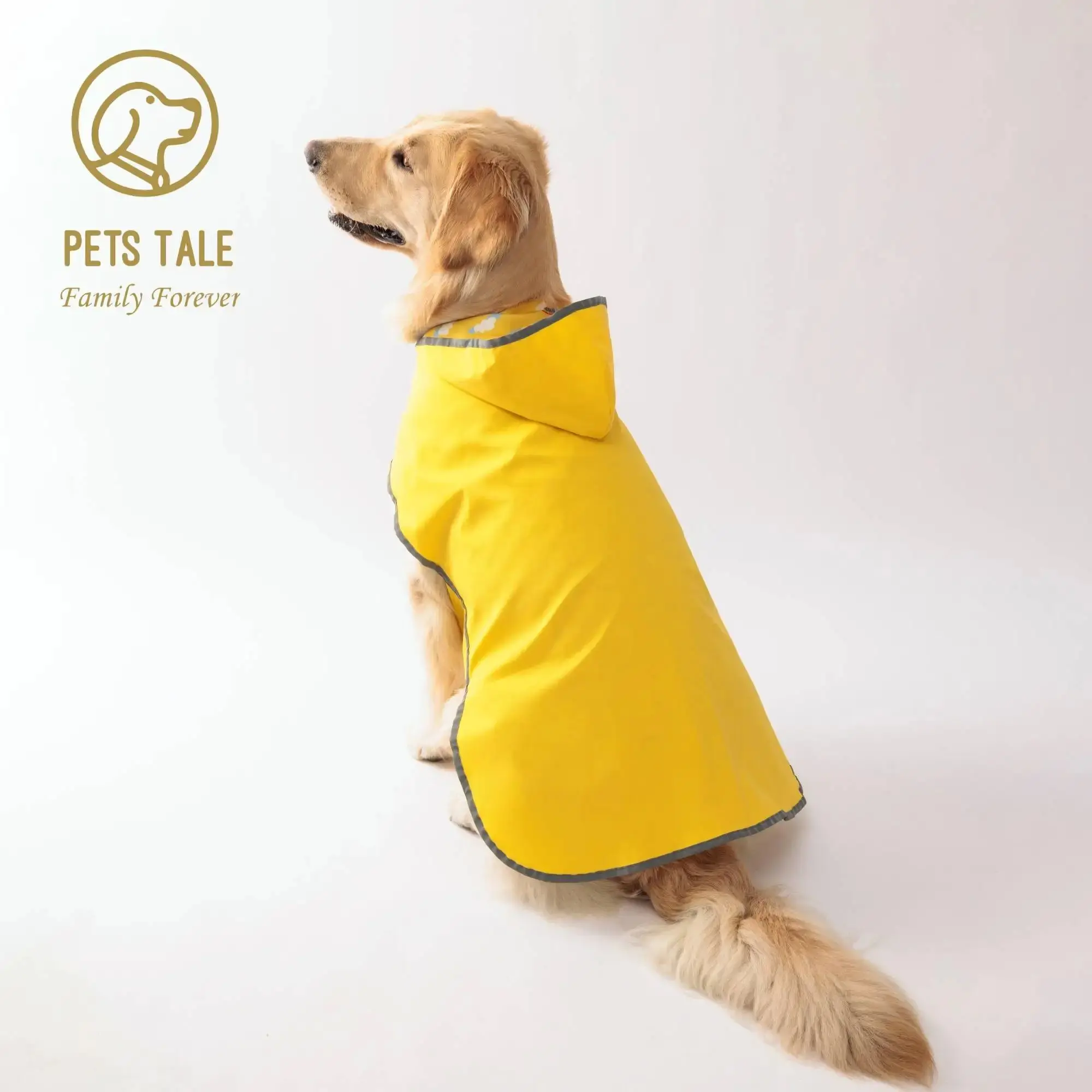 All Weather Dog Raincoat – Dual-Sided Waterproof with Velcro Closure - Image 7