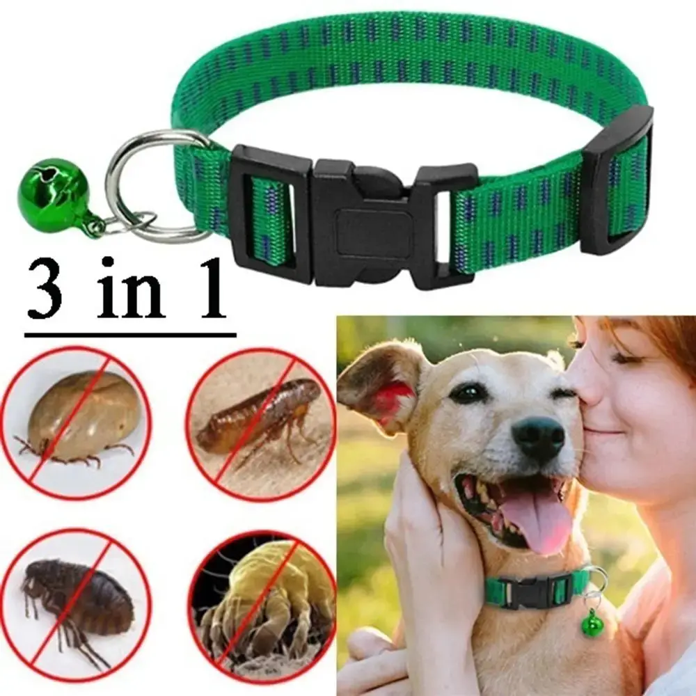 Anti Flea Collar – Nylon Adjustable Kill Insect Mosquitoes and Ticks for Dogs - Image 3