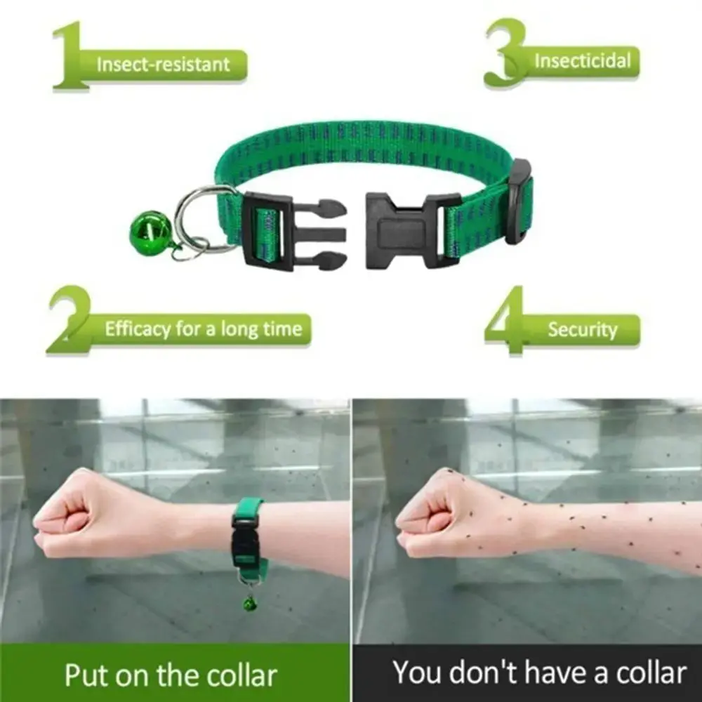 Anti Flea Collar – Nylon Adjustable Kill Insect Mosquitoes and Ticks for Dogs - Image 4