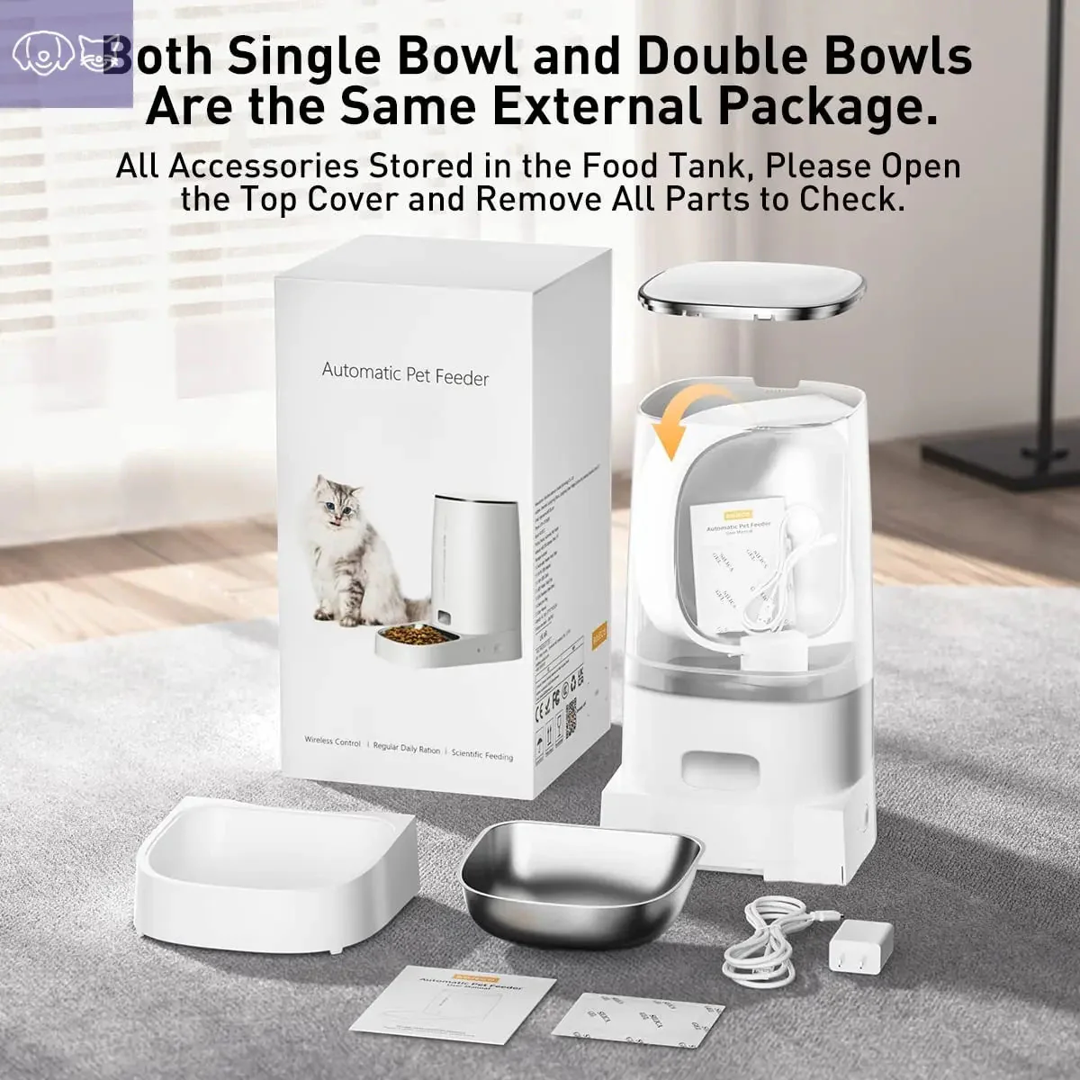 ROJECO Automatic Pet Feeder – Smart Feeding Solution for Your Pets - Image 6