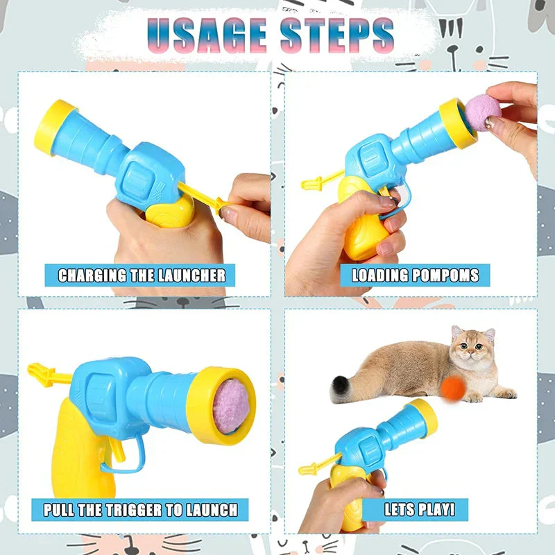 Cat Toys Interactive Launch Training Toy – Fun & Engaging Playtime for Kittens - Image 15