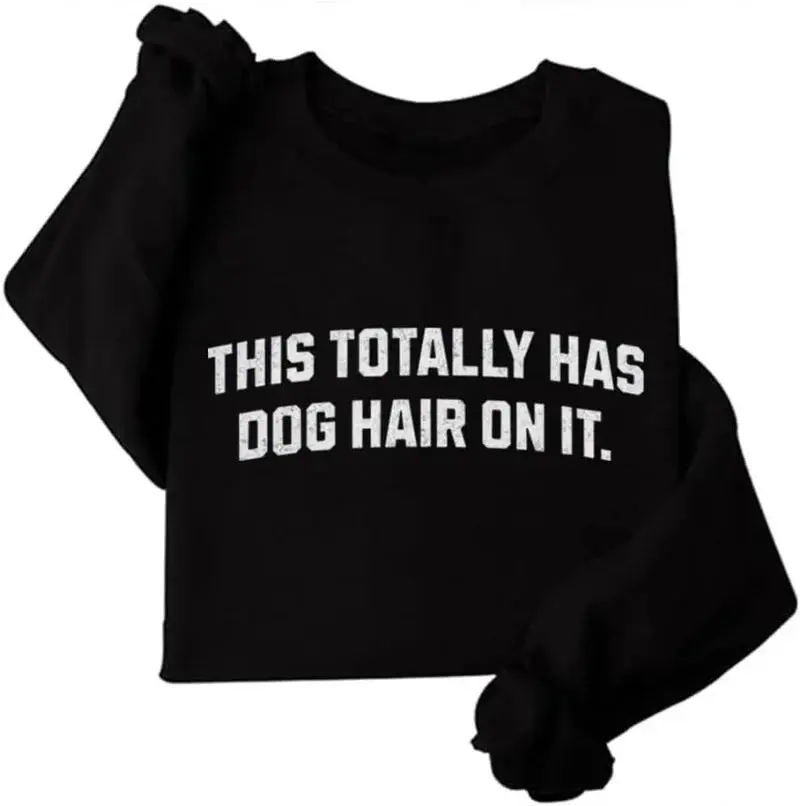 Dog Hair Crewneck Sweatshirt (Unisex) | Comfortable and Stylish - Image 5