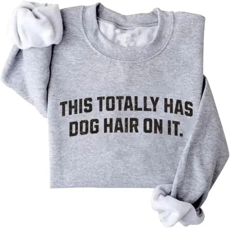 Dog Hair Crewneck Sweatshirt (Unisex) | Comfortable and Stylish - Image 6