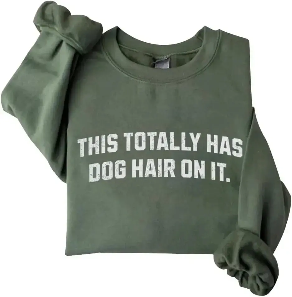 Dog Hair Crewneck Sweatshirt (Unisex) | Comfortable and Stylish - Image 8
