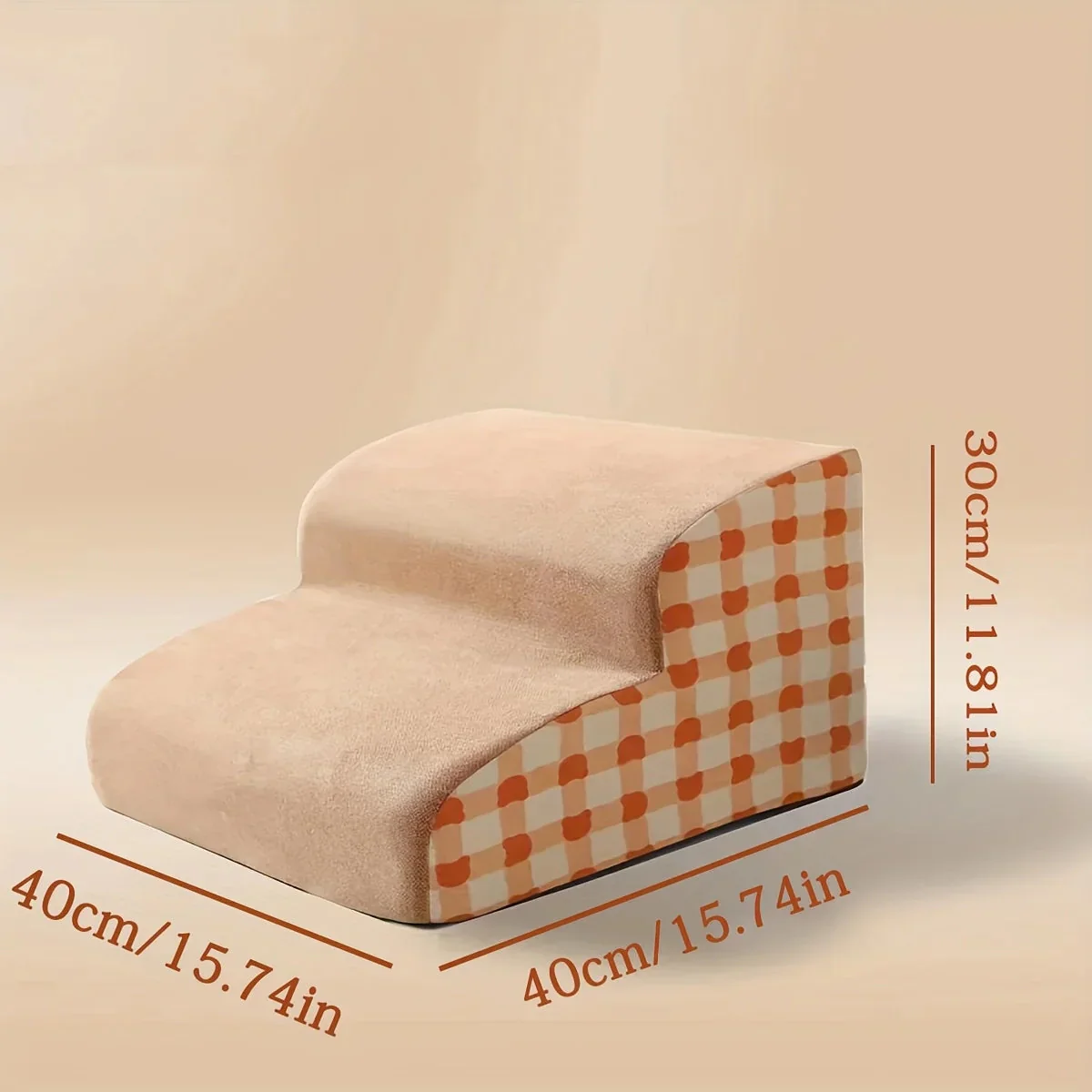 Pet 2/3 Steps Dog Secure Stairs – High Density Foam Non-Slip Pet Steps for Older Dogs with Joint Pain, Sofa & Bed Ladder - Image 7