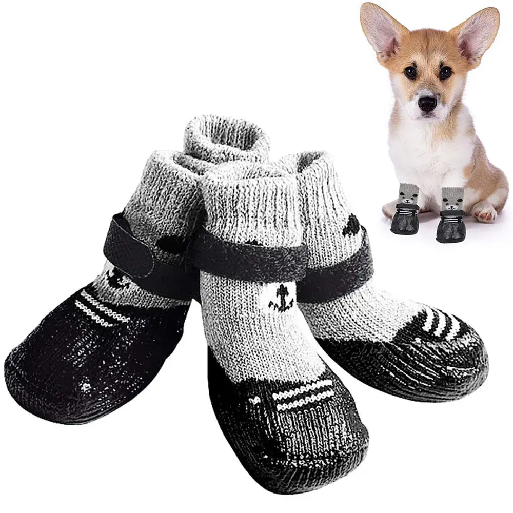 PawProtector⢠Waterproof Breathable Dog Socks: Non-Slip & Adjustable