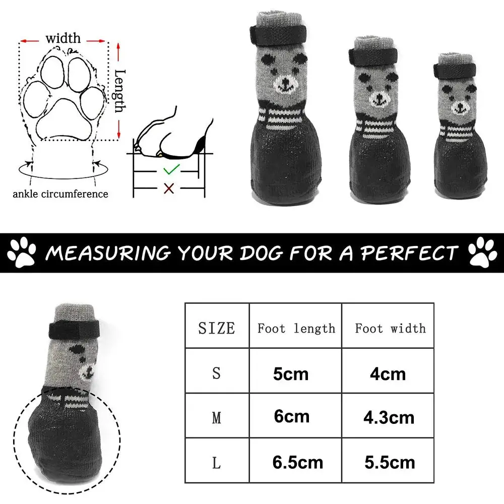 PawProtector⢠Waterproof Breathable Dog Socks: Non-Slip & Adjustable - Image 6