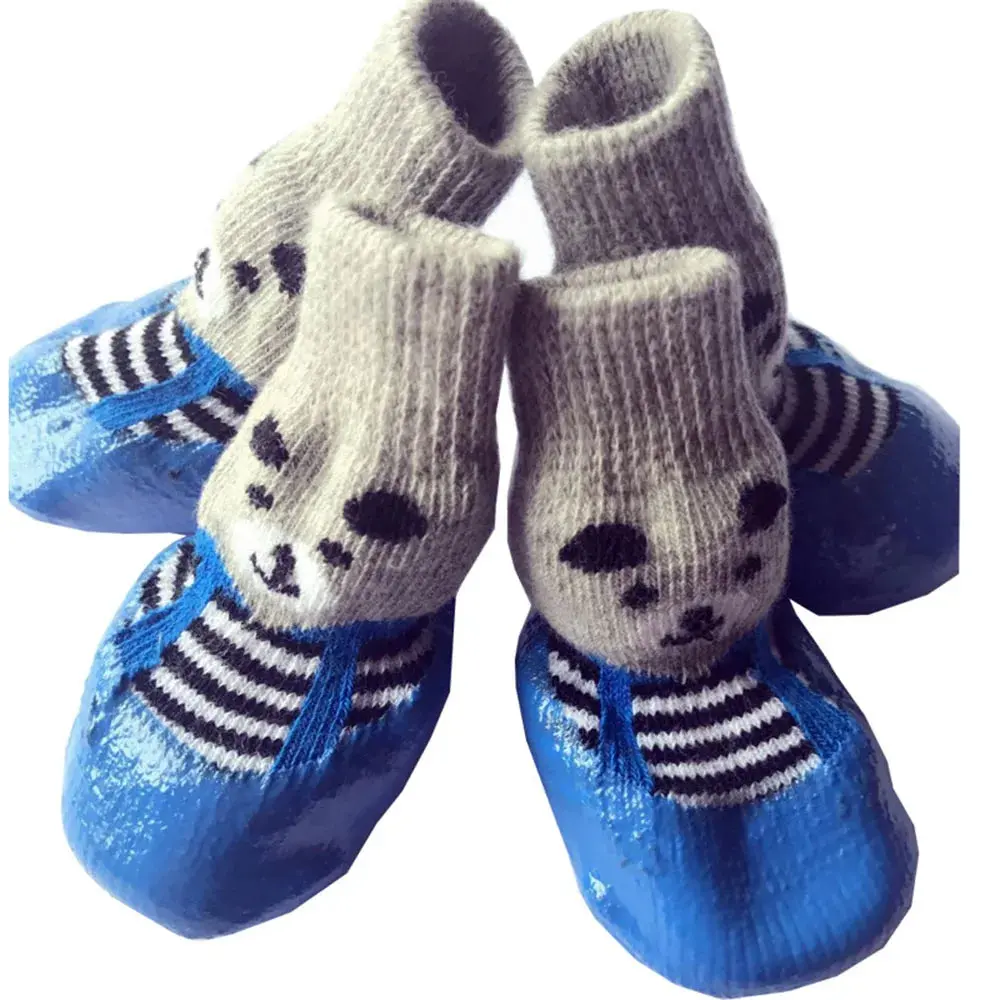 PawProtector⢠Waterproof Breathable Dog Socks: Non-Slip & Adjustable - Image 7