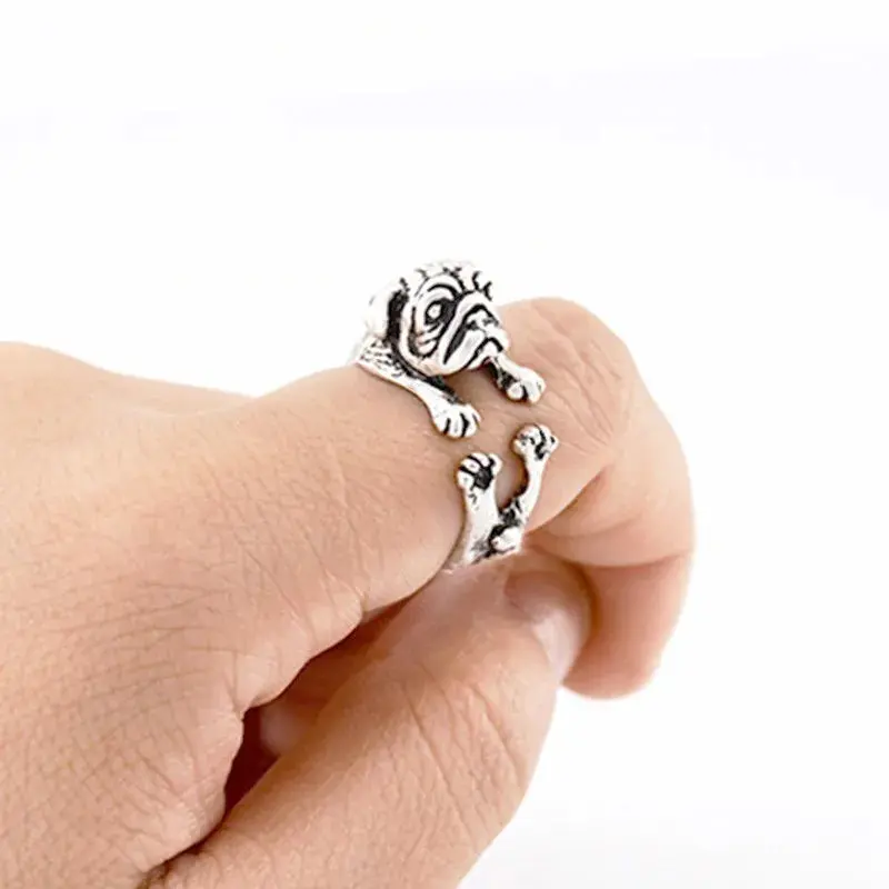 Dog Wrap Rings – Adorable Dog Jewelry - Image 10