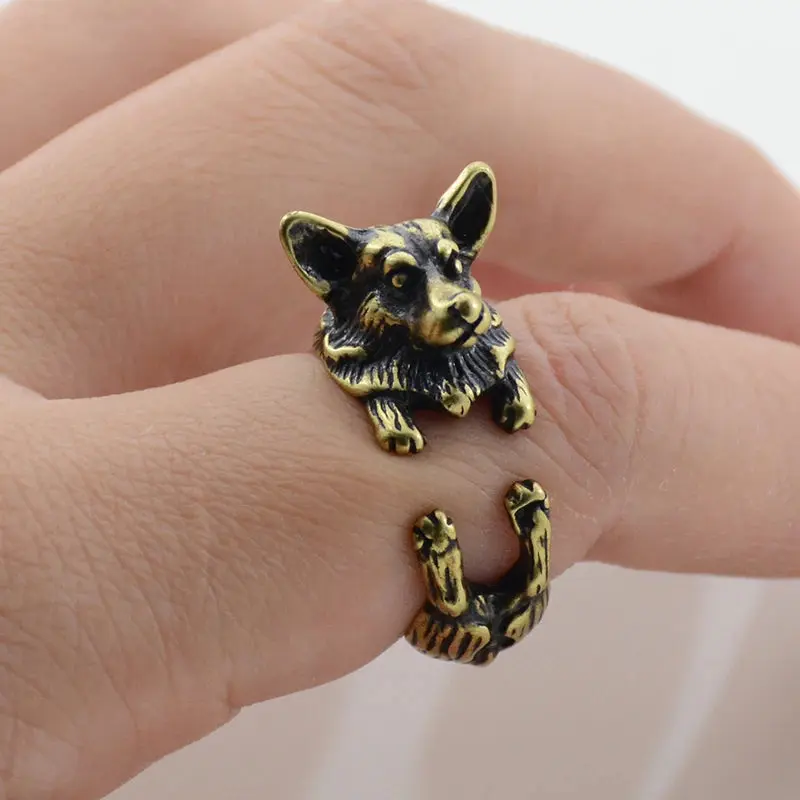 Dog Wrap Rings – Adorable Dog Jewelry - Image 29