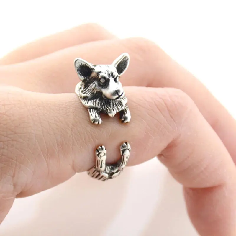 Dog Wrap Rings – Adorable Dog Jewelry - Image 9