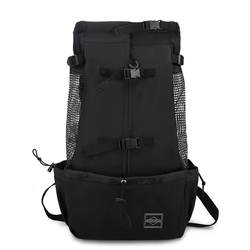 Durable Nylon Dog Carrier Backpack – Breathable Travel Bag for Pets - Image 11