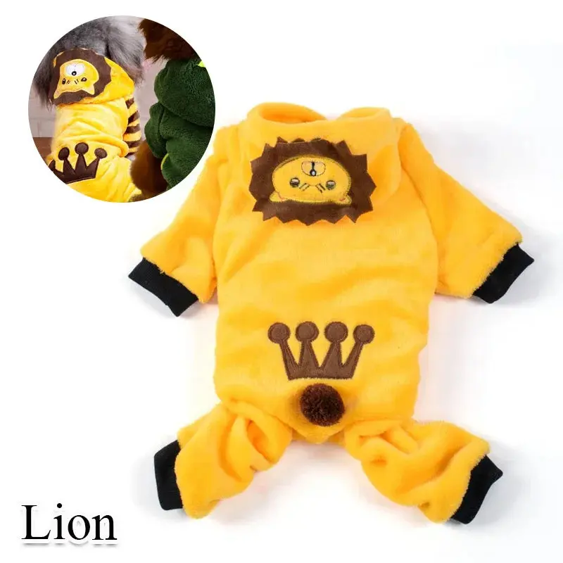 Fleece Dog Jumpsuits - Cozy and Stylish Apparel for Your Pet - Image 10