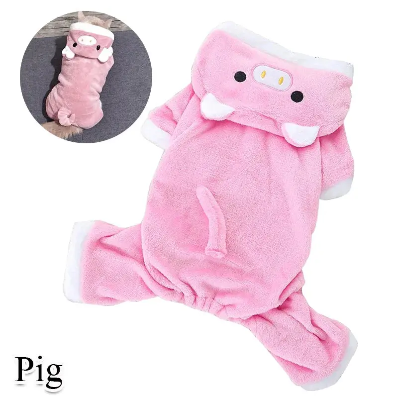 Fleece Dog Jumpsuits - Cozy and Stylish Apparel for Your Pet - Image 9