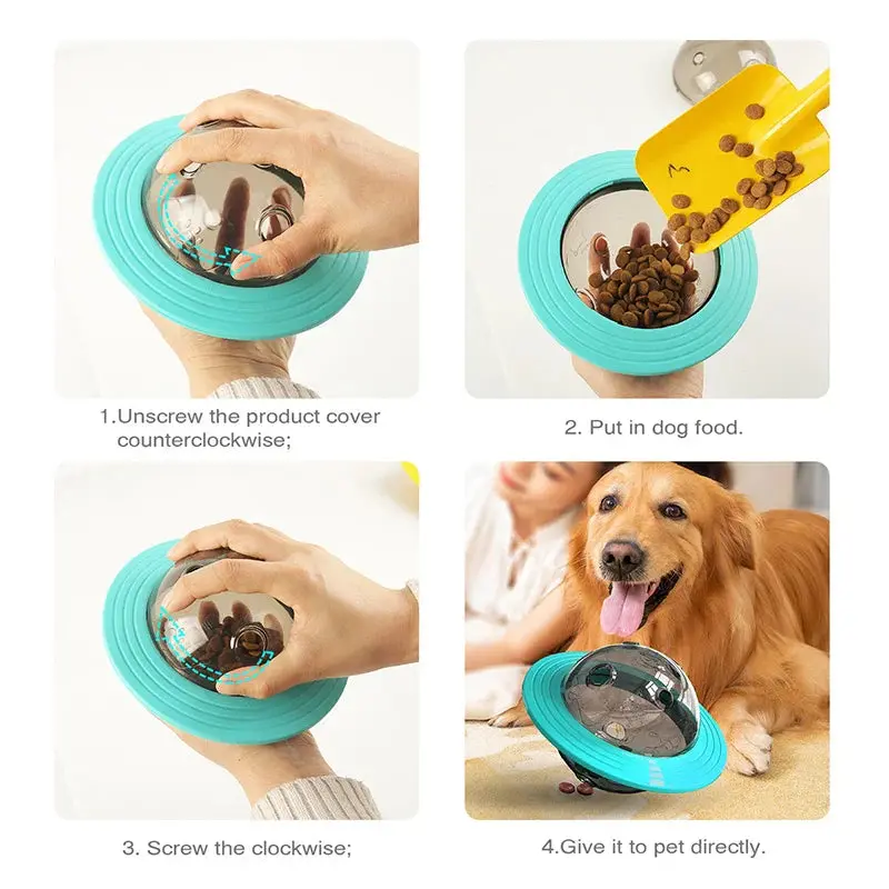 Flying Saucer Dog Slow Food Feeder - Image 2