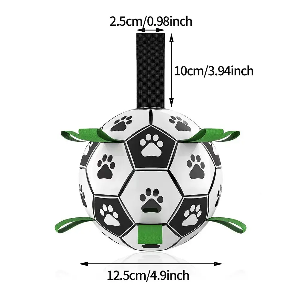 Interactive Dog Soccer Ball: Durable and Fun Toy for Active Dogs - Image 2