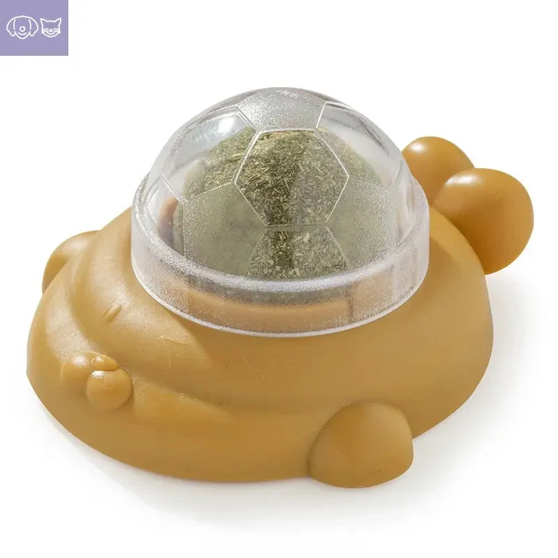 Natural Catnip Cat Rotatable Catnip Wall Ball - Image 11