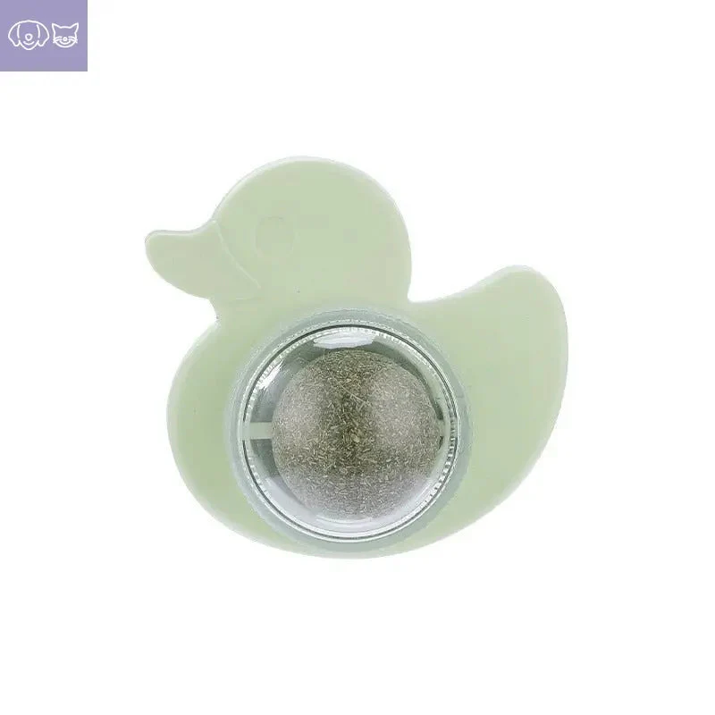 Natural Catnip Cat Rotatable Catnip Wall Ball - Image 16