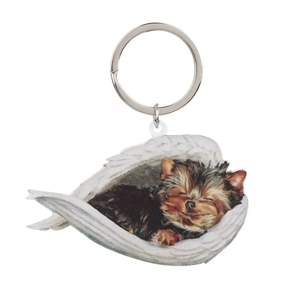 Cute Sleeping Angel Dog Ornament - Image 11