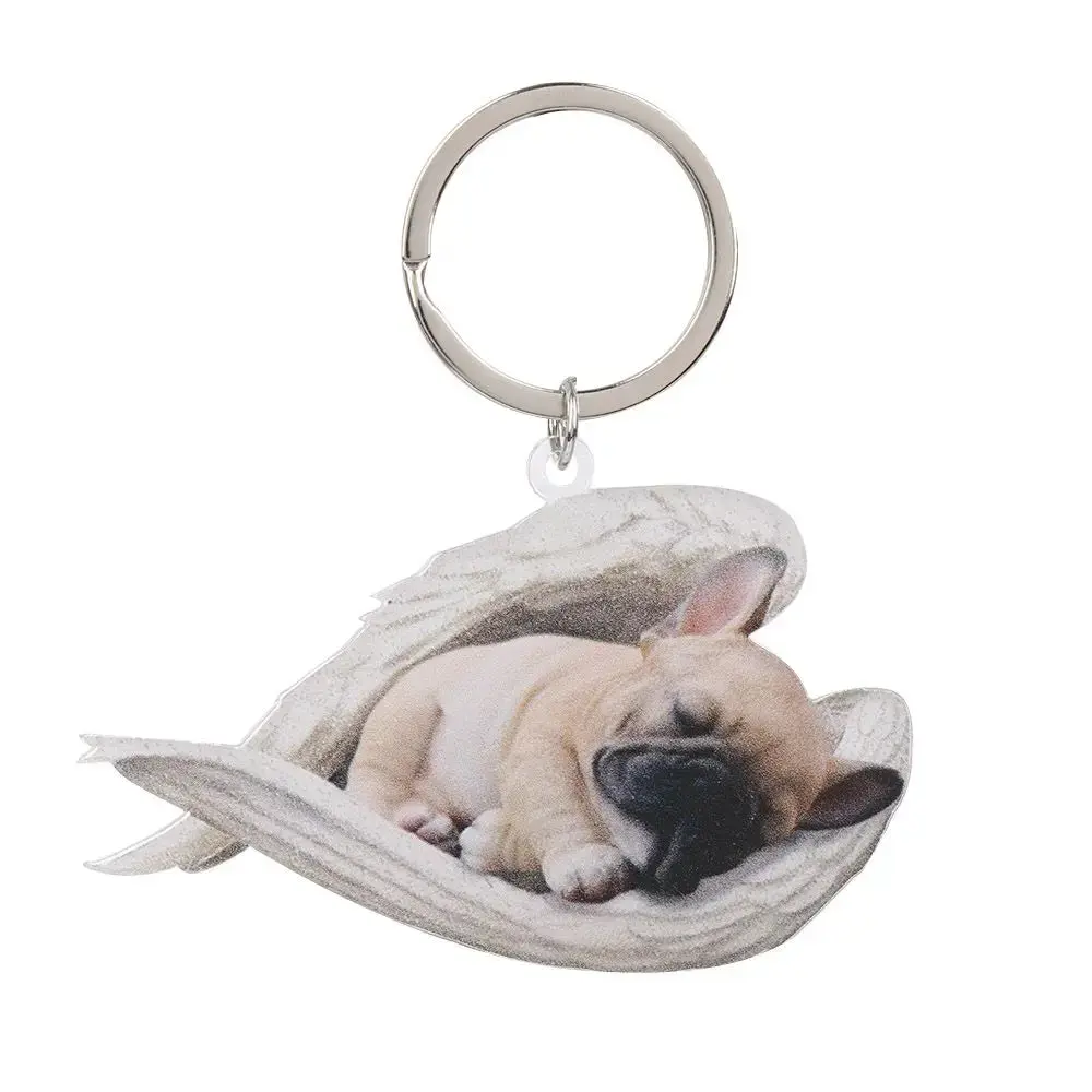 Cute Sleeping Angel Dog Ornament - Image 14