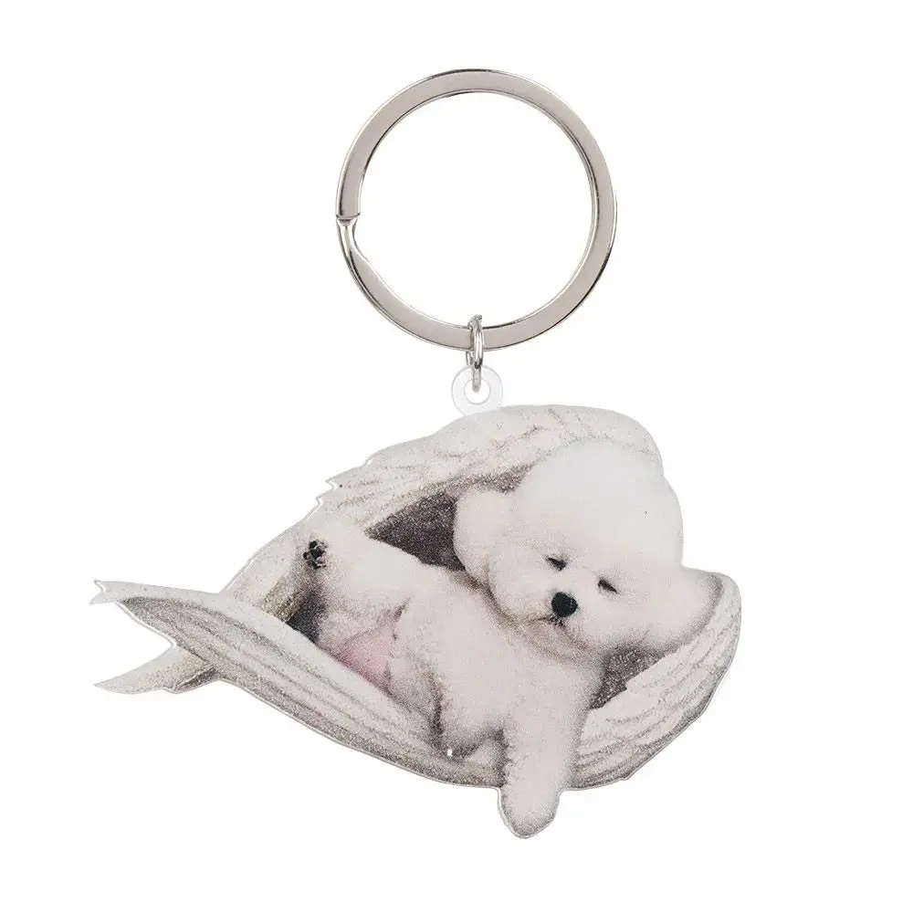Cute Sleeping Angel Dog Ornament - Image 17