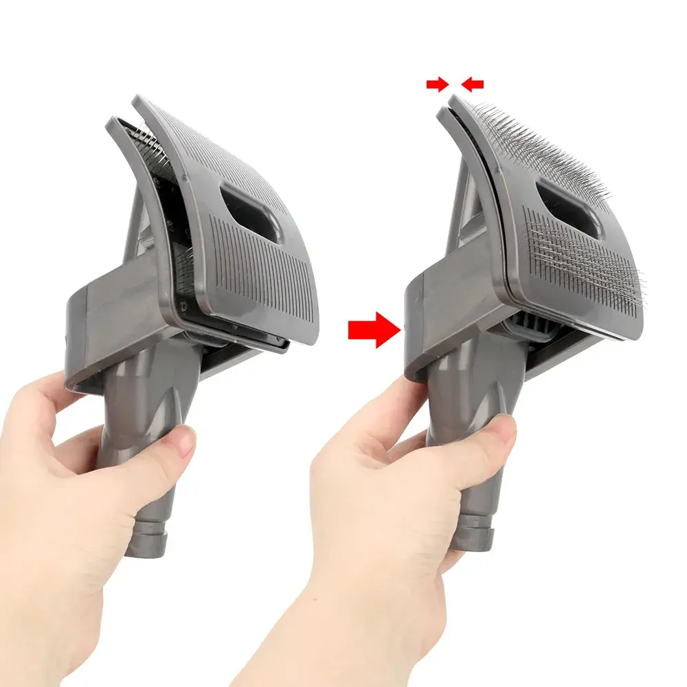 Pet Fur Hair Vacuum Brush Groomer - Image 5