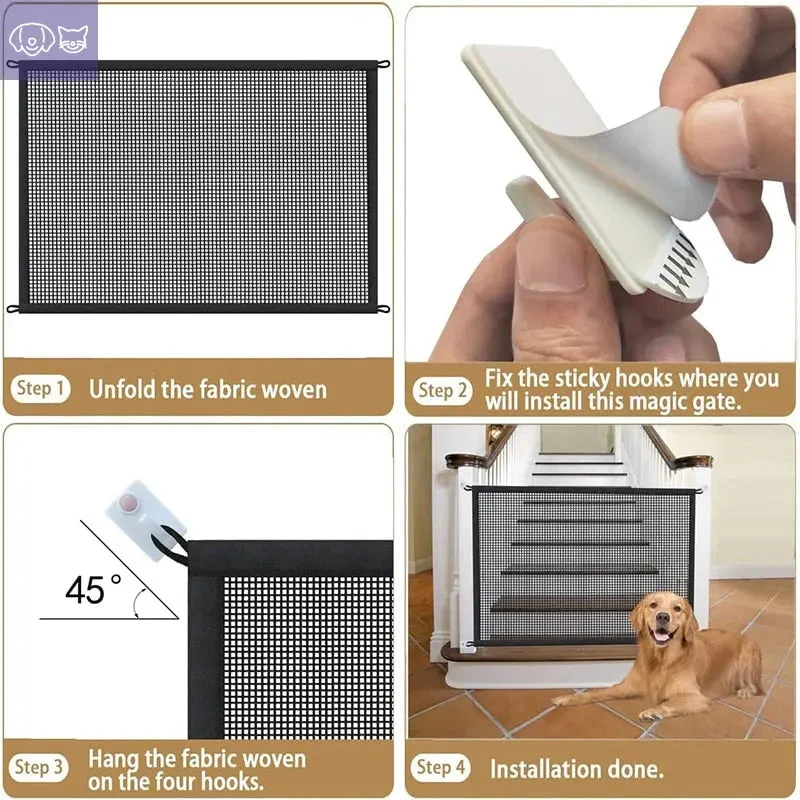 Portable Pet Safety Door Guard – Keep Your Furry Friends Safe at Home - Image 5