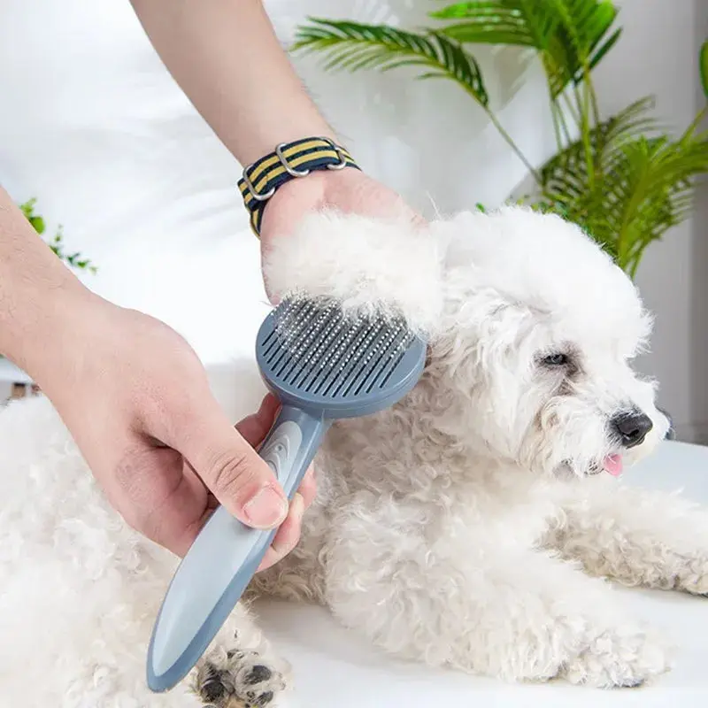 Self-Cleaning Comb | Effortless Grooming for Your Pets