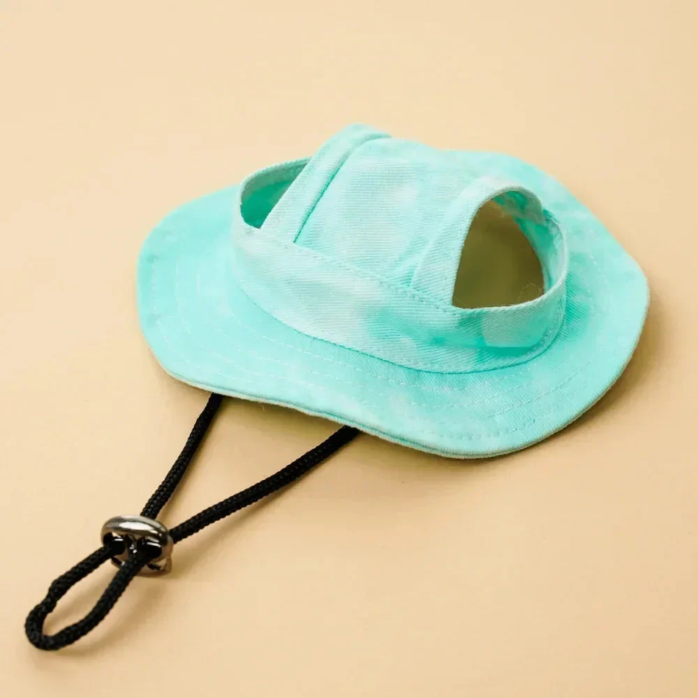 Small Dog & Cat Cowboy Hat with Ear Holes – Tiny Pet Birthday Costume - Image 3