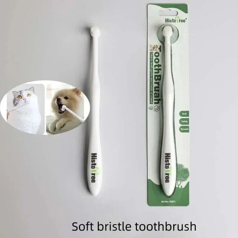 Soft Pet Bristle Toothbrush Remove Bad Breath and Tartar