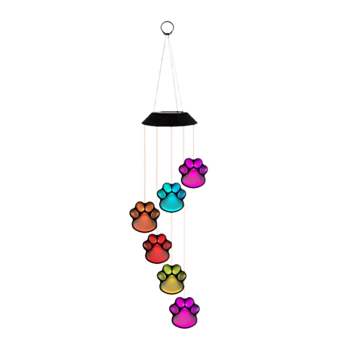 Solar LED Wind Chime Lamp - Image 6