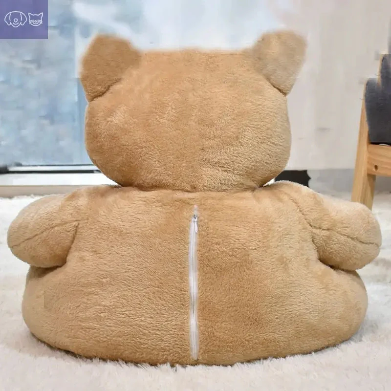 Teddy Bear Cuddler Pet Bed – Cozy Comfort for Your Furry Friend - Image 6