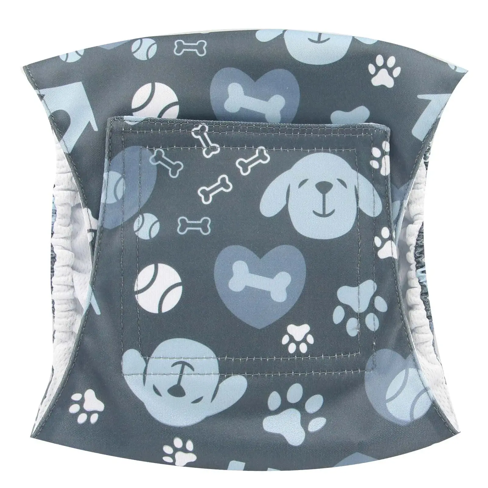 Washable Dog Belly Band – Absorbent Adjustable Diapers for Male Dogs - Image 7