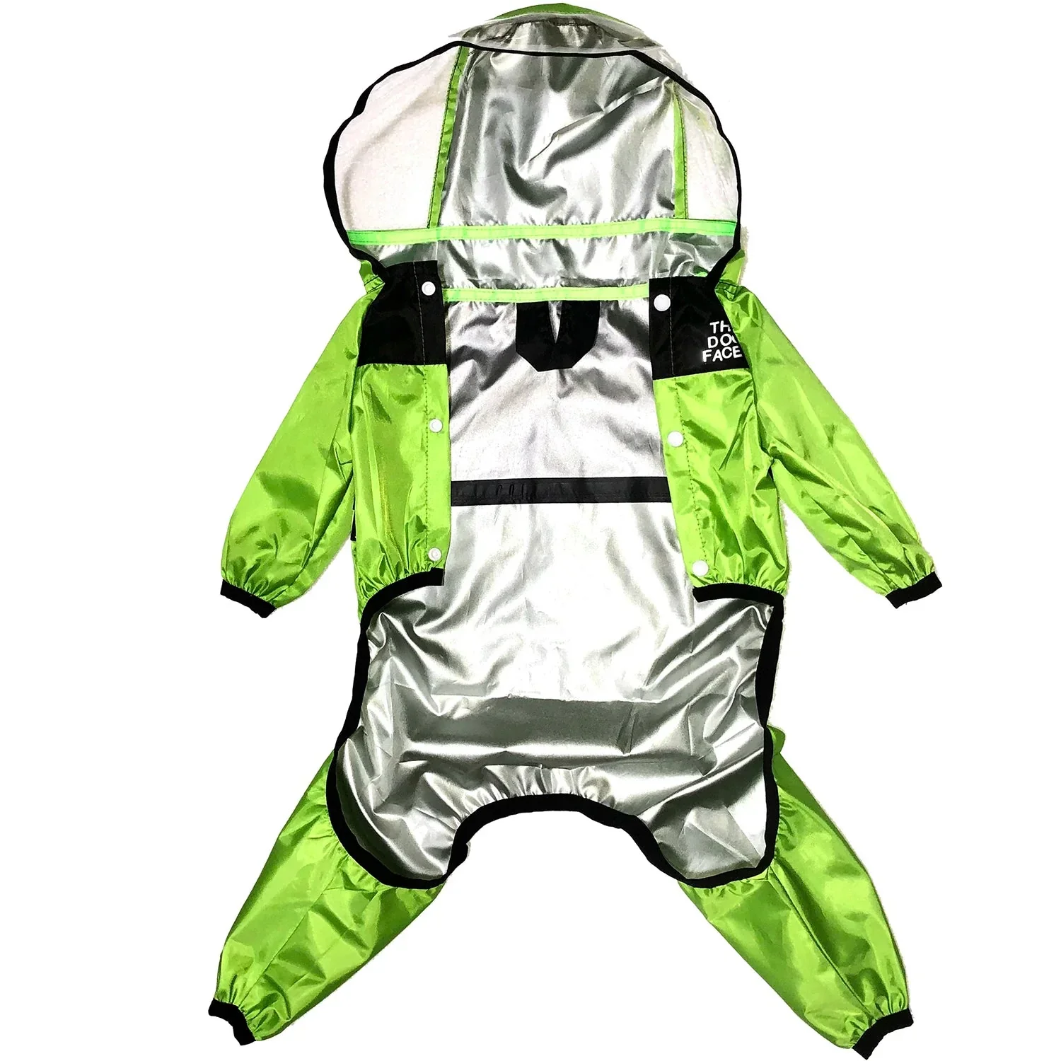 Waterproof Dog Raincoat Jumpsuit with Hood – Water-Resistant Full Body Pet Jacket - Image 5