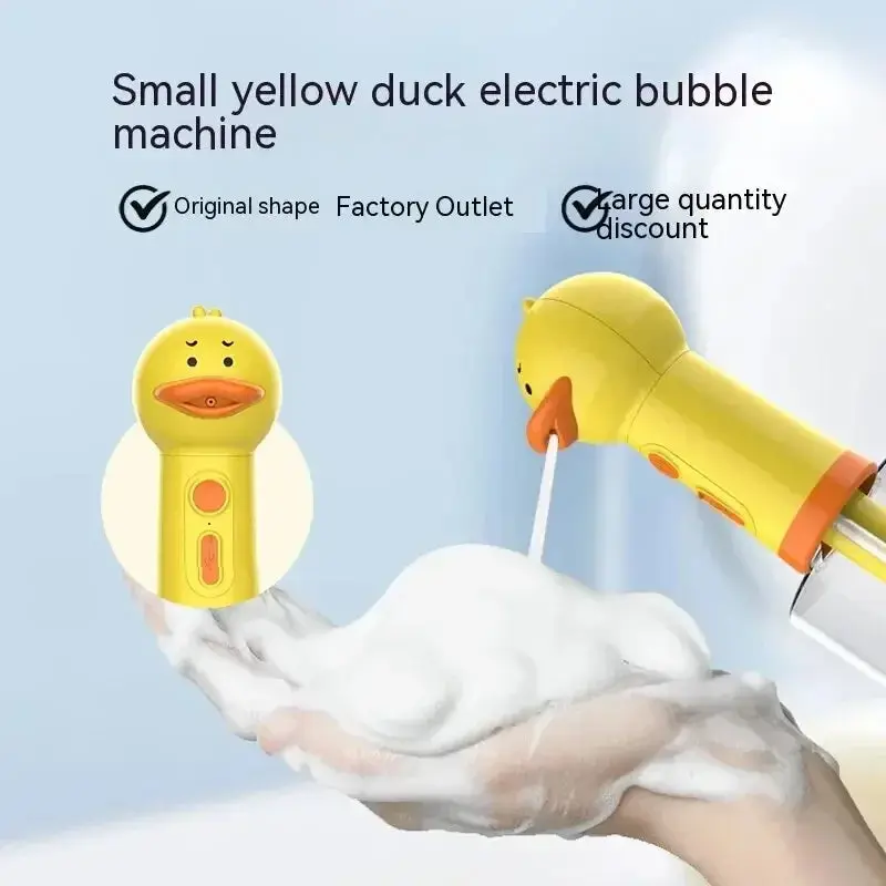 Yellow Duck Electric Foam Machine – USB Automatic Soap Dispenser - Image 2